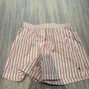 Rag & Bone Pink and Cream Striped Shorts
